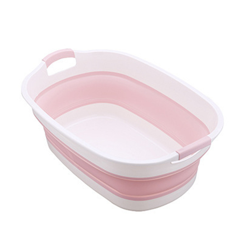 Bathtub Foldable Large  Telescopic Basin Laundry Basin Kitchen Washing Basin Storage Basket