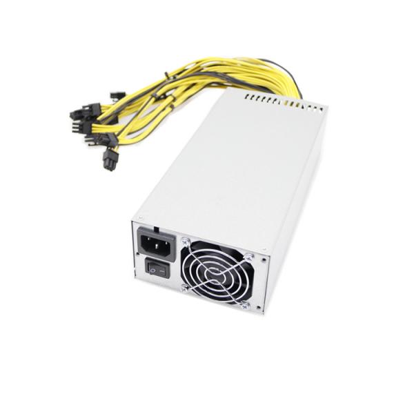 Best 2400W Power Supply  PSU 1u  90% Efficiency with 10*6pin Connectors For pc Machine