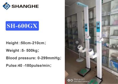 Smart Height Weight Bmi Blood Pressure Machine With Printer 0 - 299 MmHg