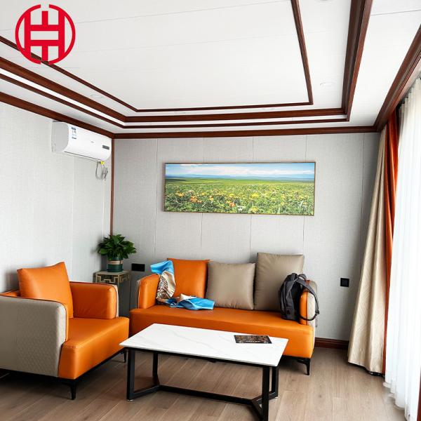 Detachable Container Hotel Cottage for Luxury Villa Small Home and Engineering