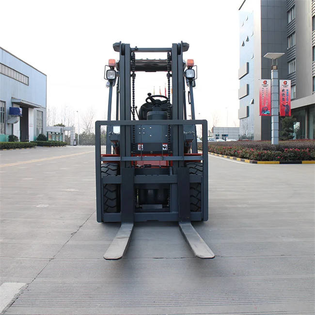 Compact 3 Ton 3.5 Tons Lpg Forklift Trucks Hydraulic Automatic Transmission