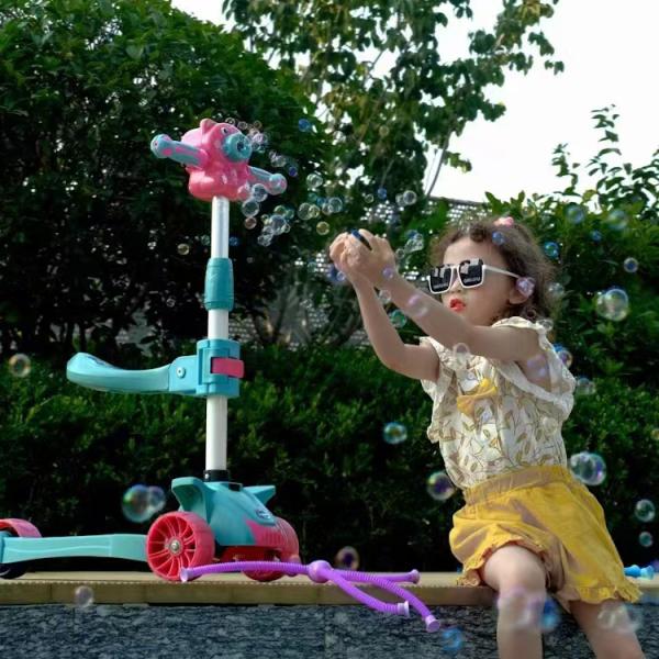 3-8 лет Мальчики Девочки Пластиковые Дети 3-колесный скутер 3-колесный стоячий скутер 30 кг