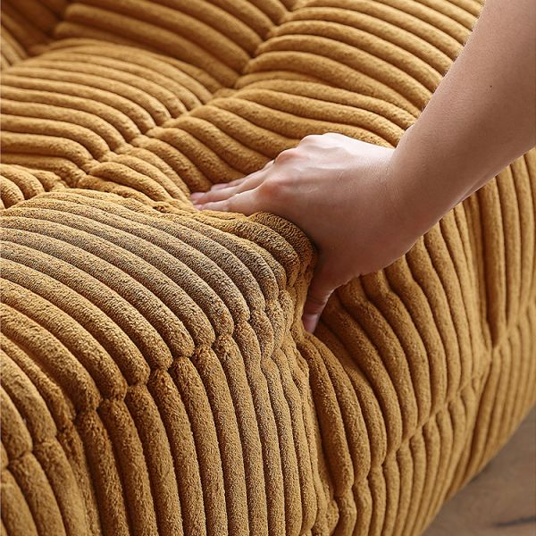 MOYI Living Room Bedroom Balcony Furniture Lazy Sofa in the Living Compression Sponge Modular Couches Sofa