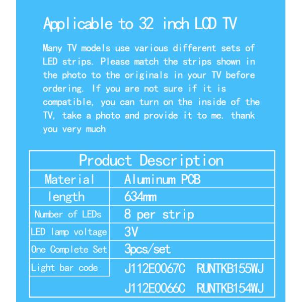 Новое для J112E0110A TA405-0 E85792 RUNTKB155WJ RUNTKB154WJ Световой столб