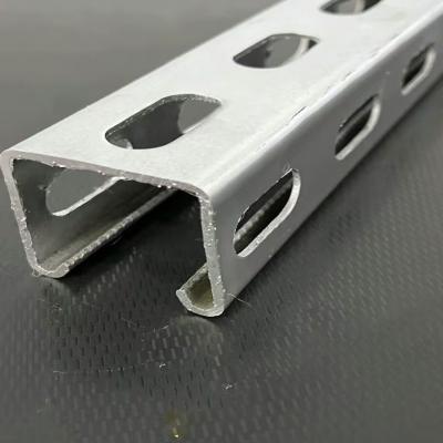 Affordable Hot-Dip Galvanized Metal Strut Channel with ±3% Tolerance for Easy Installation in Commercial and Industrial Buildings