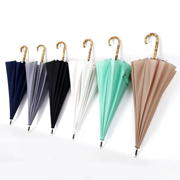 Customized Pattern DIY Multi Color RPET Golf Umbrella for Travel Occasion and Rain Gear