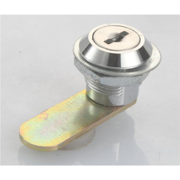 Плакировка крома высоты 17мм замка кулачка двери шкафа металла яркая