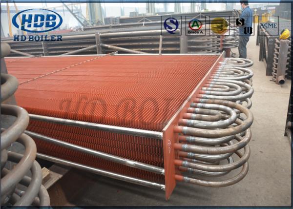 Grade A Water Tube Economizer / Economiser Coils For High Efficiency Boilers