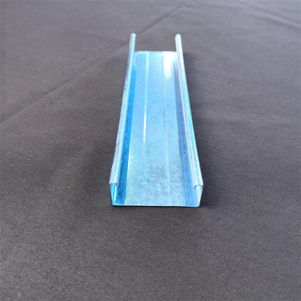 Customized Ceiling Profile Steel Metal Furring Channel C Stud U Track For Suspended Ceiling Grid
