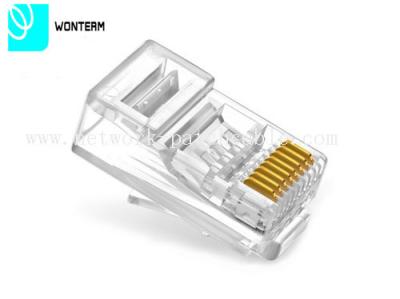 RJ45 Plug Cat5 UTP Patch Cord Rj 45 Network Jack for Solid UTP Cat 5e Cables