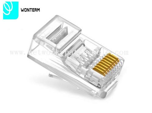RJ45 Plug Cat5 UTP Patch Cord Rj 45 Network Jack for Solid UTP Cat 5e Cables