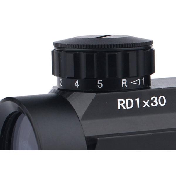 5 Diverse MOA Optic Red Dot Sight Rifle Type Anodized Aluminum Body Construction