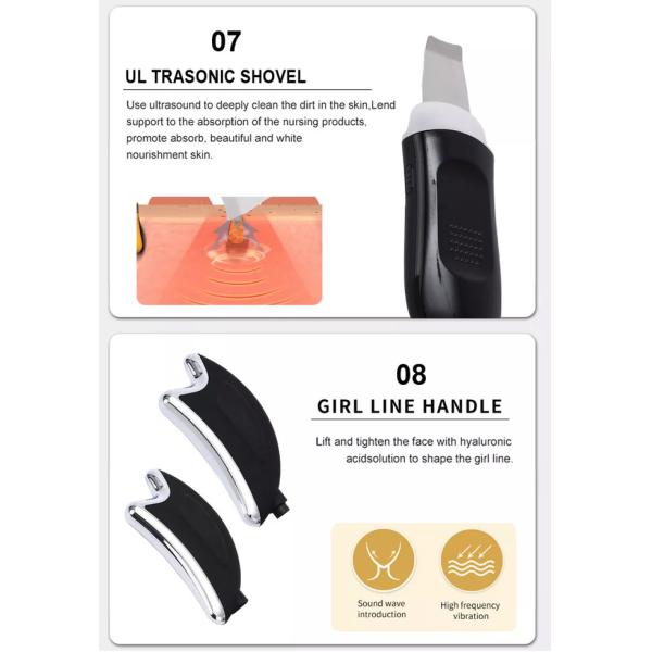 10 In 1 Spa Face Beauty Oxygen Facial Machine Professional For Home And Commercial