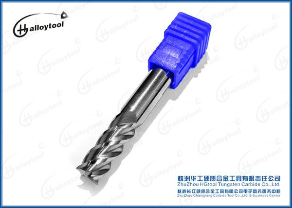 Moinho de extremidade do carboneto de tungstênio de 4 flautas/cortador de trituração quadrado do CNC do moinho de extremidade