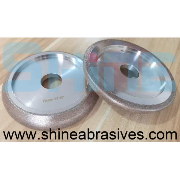 Pièces électroplaquées de diamants / Cbn roue de meulage de bande de scie roue pour machine Wm