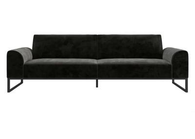 Villa / Apartment / Hotel Convertible Sofa Bed Two Seats SS Base Customizable Color