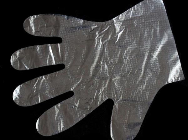 High quality HDPE Clear Plastic Polythene cheap price disposable plastic gloves