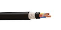 CU/MICA/câble résistant au feu de XLPE/PVC 0.6/1kV 4x240mm2 pour la puissance de l'électricité