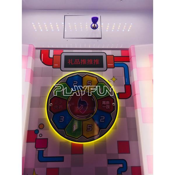 Coin Pusher Operated Arcade Family Entertainment Leg Prize Gift Pusher Game Machine for Amusement Park