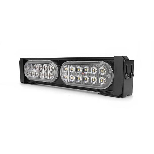アンバー磁気ストローブライトバー COB LED 交通アドバイザー 白