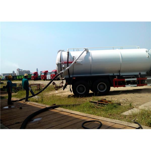 Вакуумируйте колеса 16000Л трейлера 10 автоцистерны нечистот для Синотрук ХОВО