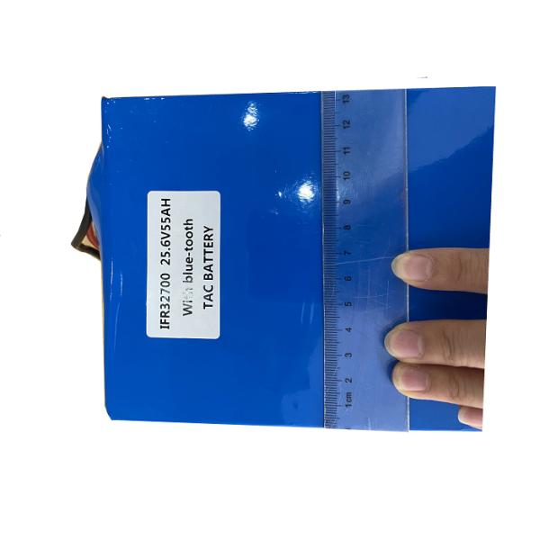 блок батарей 12v 32700 25.6V 55AH LiFeP4 с голубым зубом