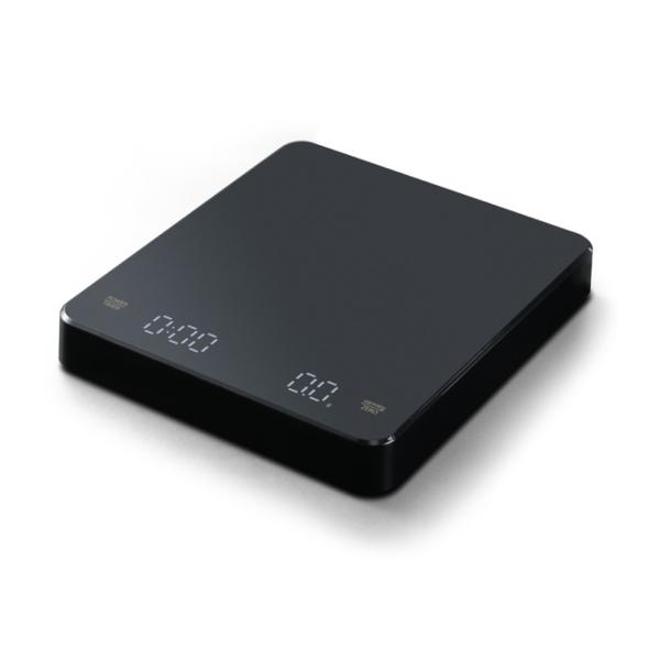 Minuteur d'accessoires de cuisine de 3 kg, écran double LED, outil de mesure du poids pour grains de café, balance à piles