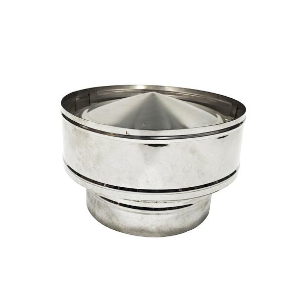 155mm 6 Chimney Pipe Roof Vent Cap Cover For Pellet Stove