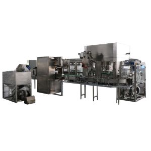 Машина завалки сока стирки SUS316L 5000BPH заполняя покрывая горячая