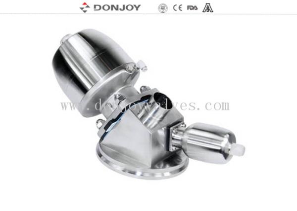 válvula de diafragma sanitária 1 do tanque da parte inferior pneumática ou manual de 316L - 4
