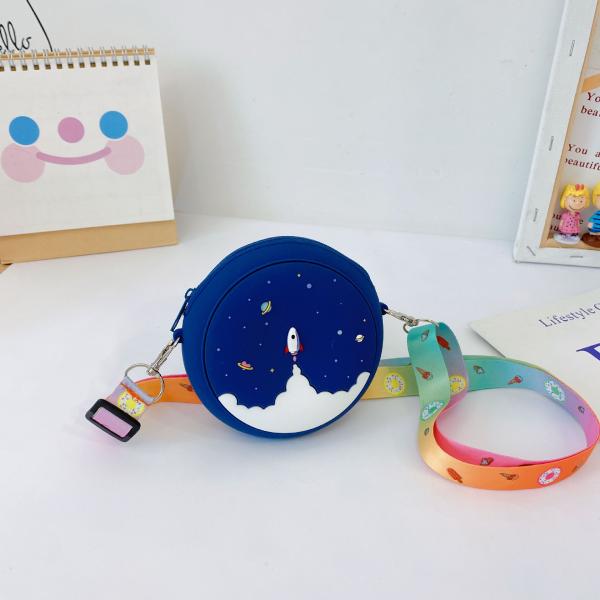 Силиконовый монетный кошелек с ключами Милая радужная бабочка Поднос для переодевания сумка Макияж сумка кошелек кошелек чемодан с ремешкой