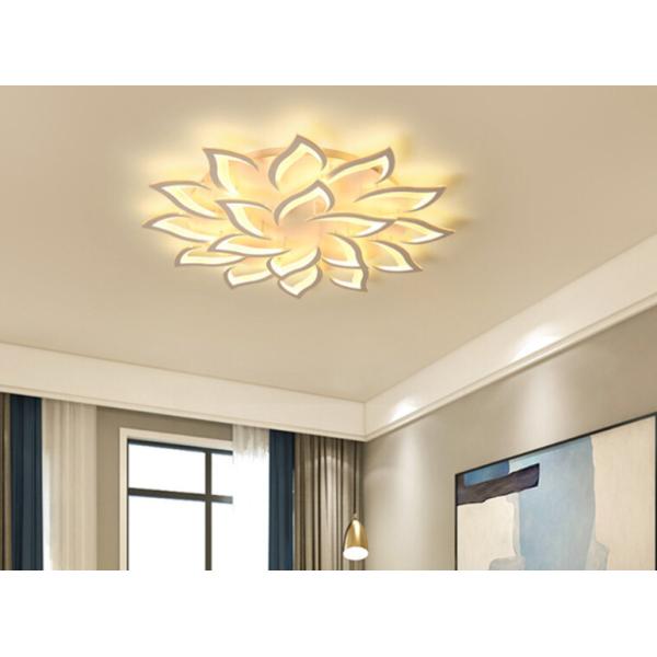 Blanco interior llevado de acrílico de la luz de techo del hierro de la pantalla plana de Dimmable