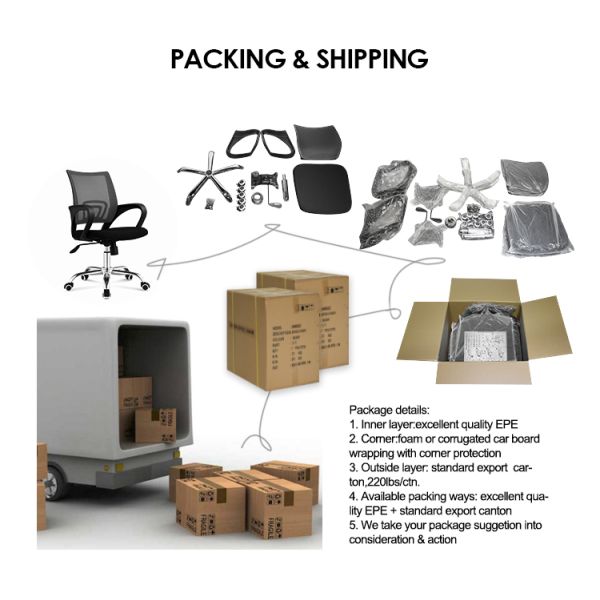 4 Legs PP Stackable Meeting Chair Fixed For Office / Conference