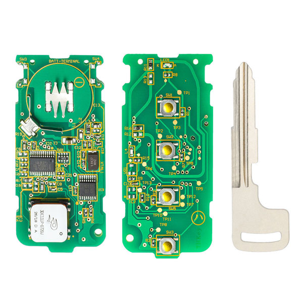 Button OUC644M-KEY-N for Mitsubishi Lancer Outlander 3-4B-315 2008 Mhz mitsubishi car key