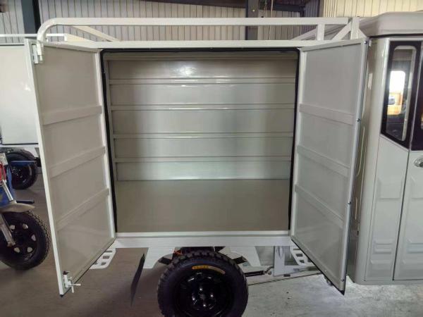 Open-Body Electric Three-Wheeler Factory Direct from Manufacturer for Passenger and Goods Delivery