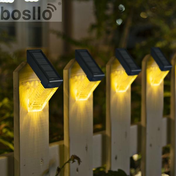 Lâmpadas de parede LED de carregamento solar