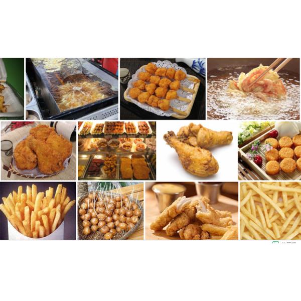 High Productivity 580 KG Industrial Chicken Deep Fryer for McDonalds Food Preparation