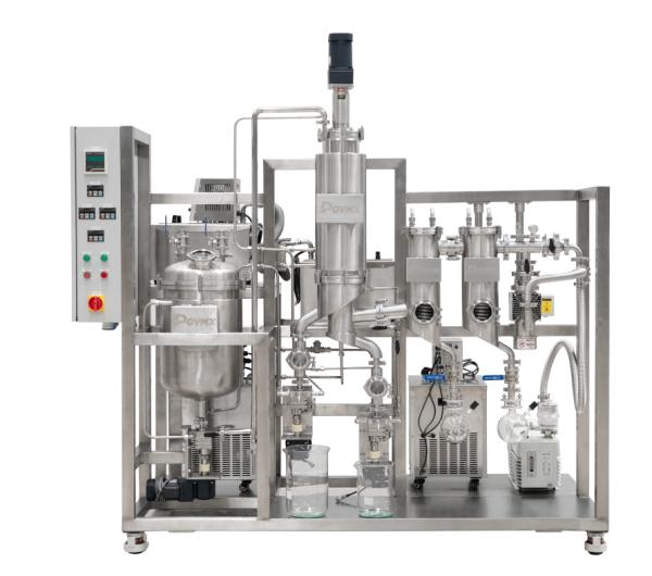 SS316L High Vacuum Distillation Unit Short Path Distillation System Temperature Control