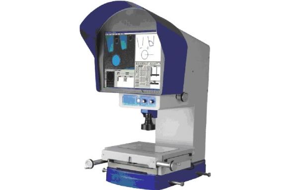 200mm Z- axis Travel Vision Measuring Projector 6.5X Detented Zoom Lens Changable