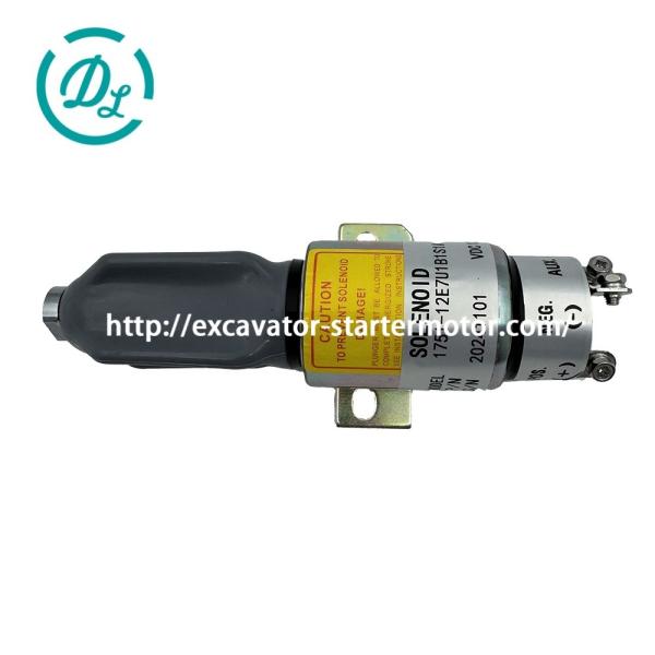 EexcavaStart Woodward Fuel Shutoff Stop Solenoid 1751-12E7U1B1S1A 12VDC