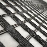 Road Construction Pet 100-30 Kn/M Uniaxial Polyester Geogrid Slope Reinforcement Solutions