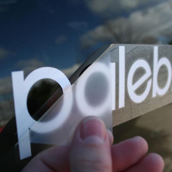 Etiquetas autoadesivas cortadas da etiqueta para a decoração do corpo de carro