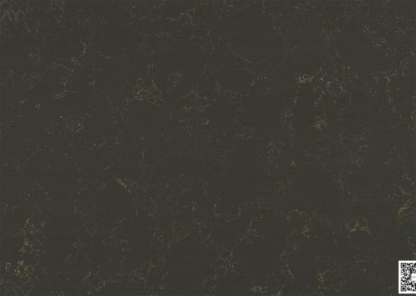 Artificial Brown Quartz Big Slab High Temperature Resistant Easy To Clean
