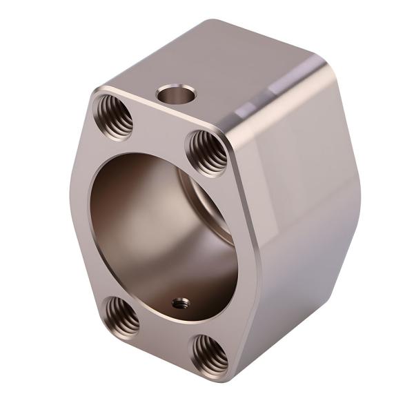 Bloque de manifold hidráulico CNC de precisión para perforación en alta mar