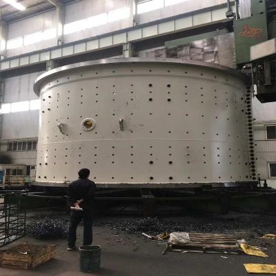 Ouro do equipamento de mineração da grande capacidade que processa o moinho de bola de moedura
