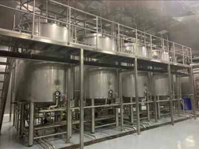 Linha de produção esterilização da leiteria do leite pasteurizado da baixa temperatura