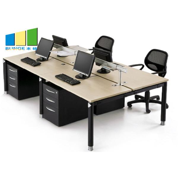 Commercial 4 Seat Cubicle Desk Modern Table Modular Office Workstation Cabinet Office Furniture