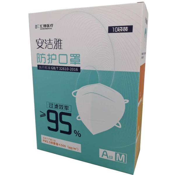 FFP2  PM2.5 Disposable Respiratory Face Mask   Non Woven Fabric Mask