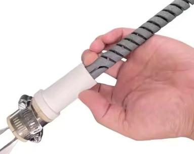 SiC Electric Ceramic Heating Element Silicon Carbide Heater For Glass Furnace