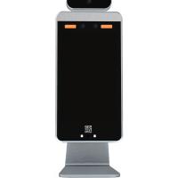 El QR Code hace frente al terminal del reconocimiento sistema facial de la entrada del reconocimiento de 8 pulgadas para la puerta del torniquete del oscilación